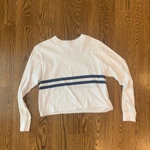 Brandy Melville White Long Sleeve Shirt